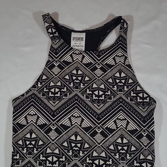 PINK Victorias secret Aztec racer back dress size XS Xtra small - Picture 2 of 10